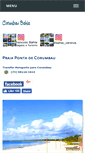 Mobile Screenshot of corumbau.net.br